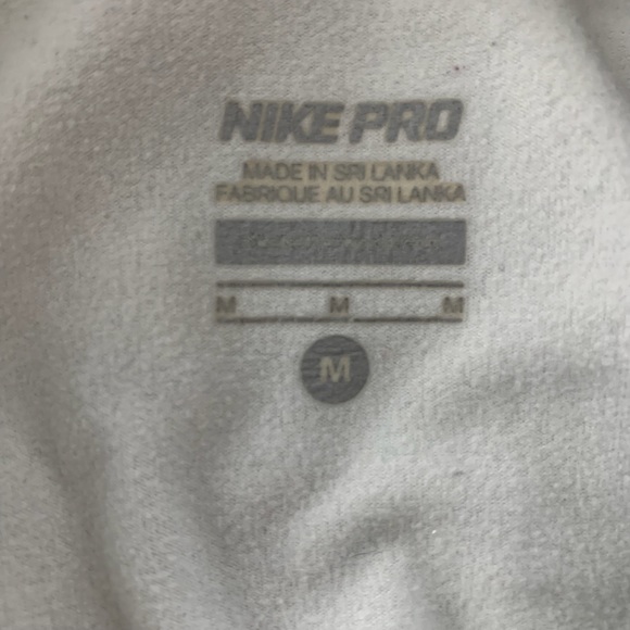 Nike Dri-Fit Fleece Lined Running Track Winter Print 1/2 Zip Warm Thumb … - Picture 3 of 11